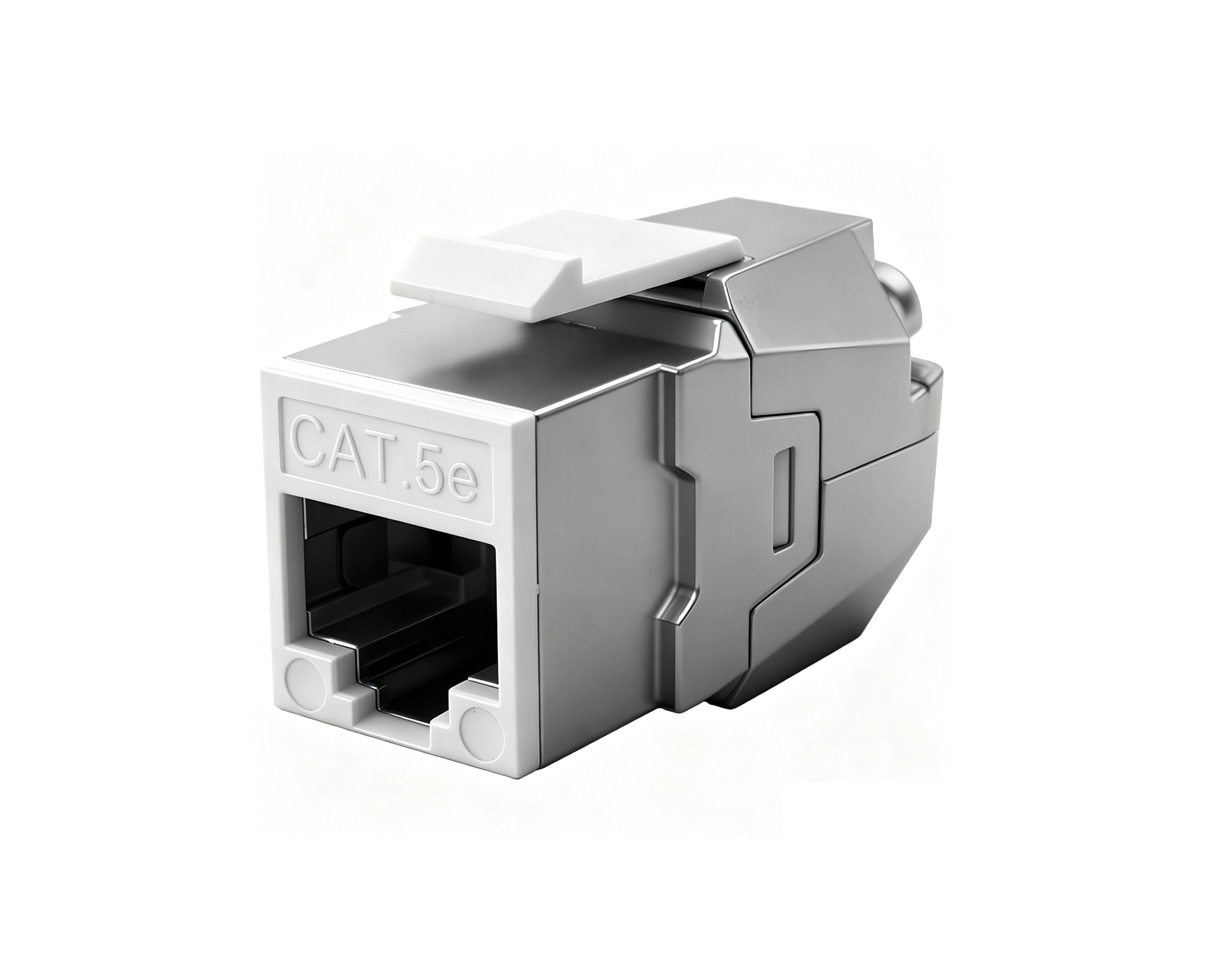 SKJ-AC2101-9 Cat.5e RJ45 (8P8C) 180 度免工具屏蔽