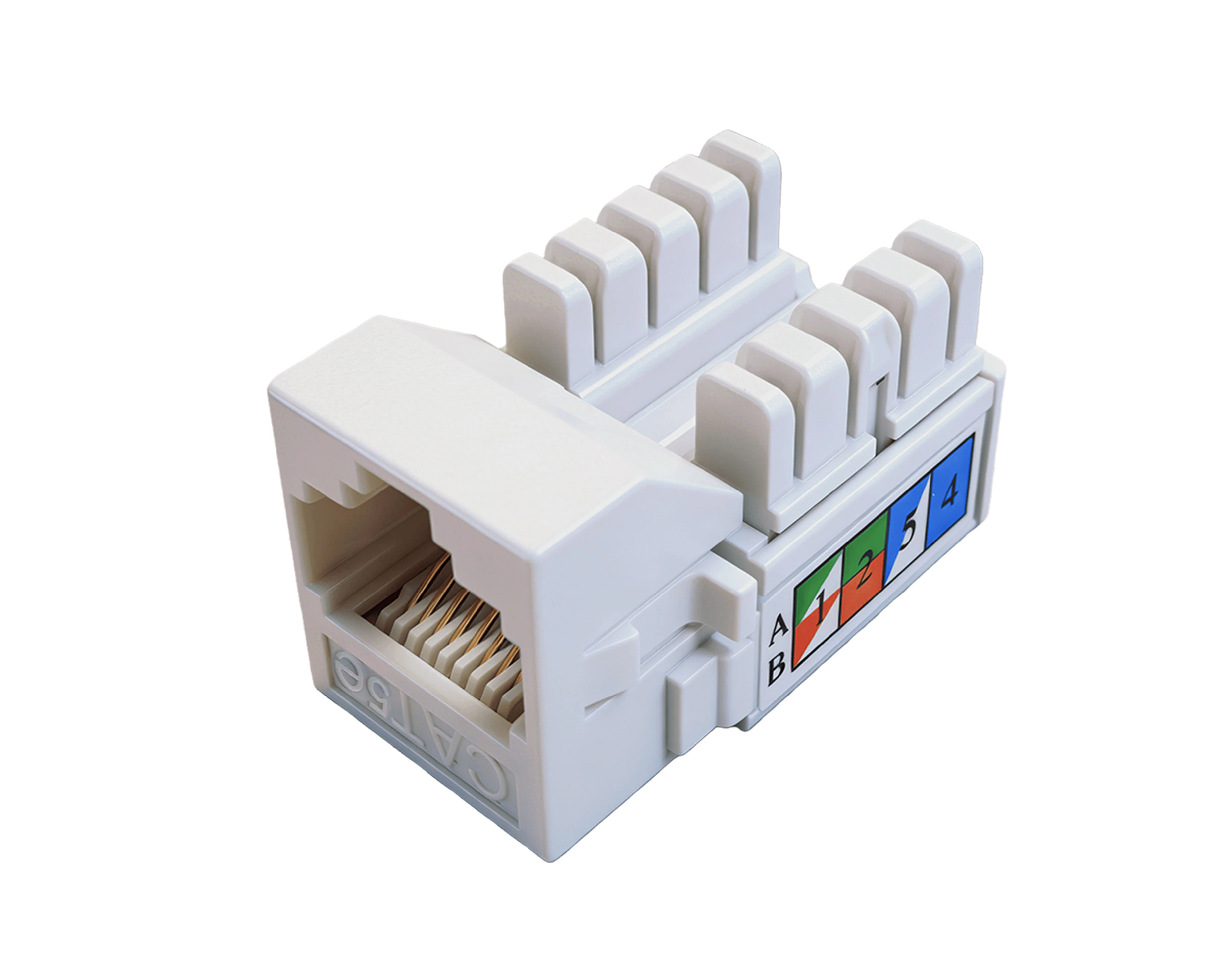 SKJ-23V102 Cat.5e RJ45 (8P8C) 90 度非屏蔽