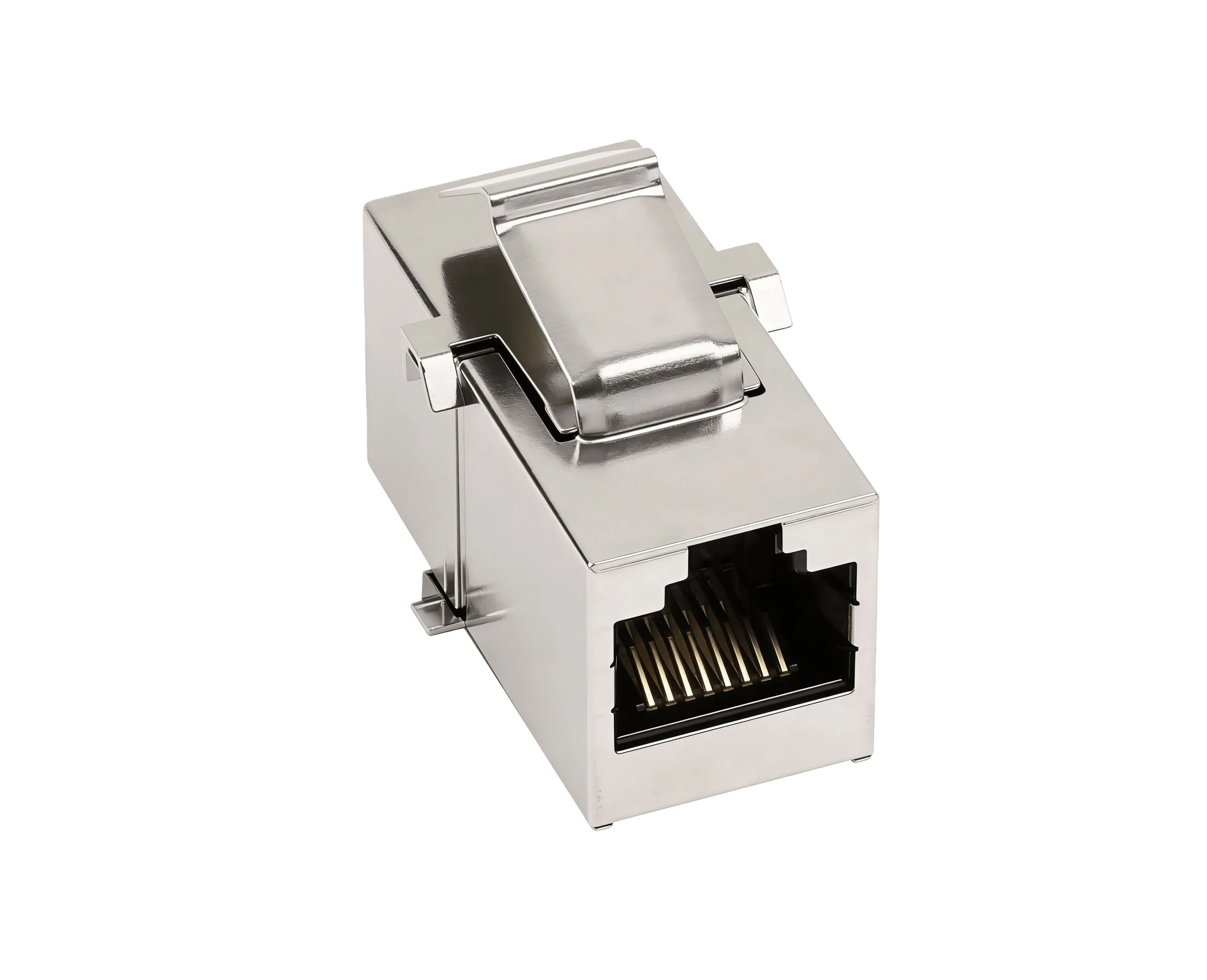 SKJ-2IC201 Cat.5e RJ45 (8P8C) 通过耦合器屏蔽