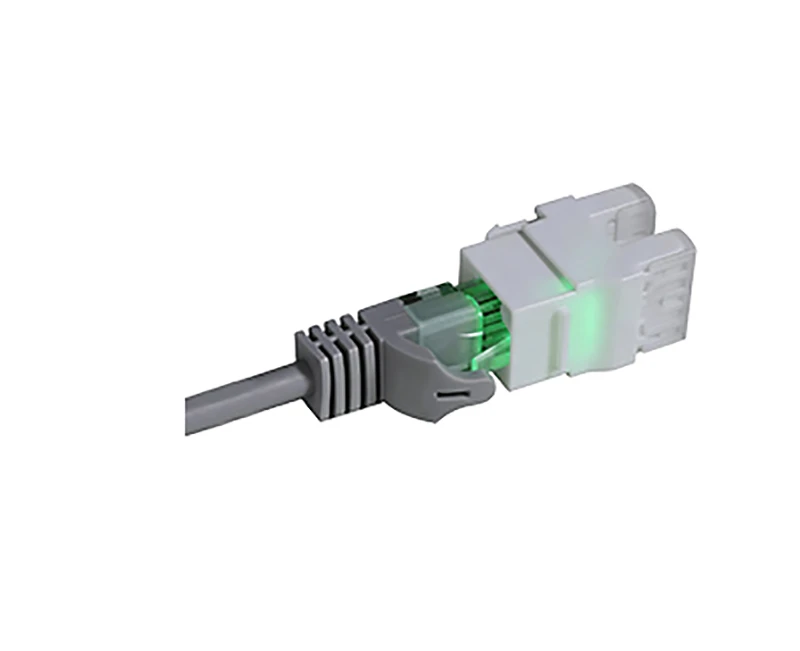 SKJ-F32101-LED-1 Cat.5e RJ45 (8P8C) 180 度非屏蔽